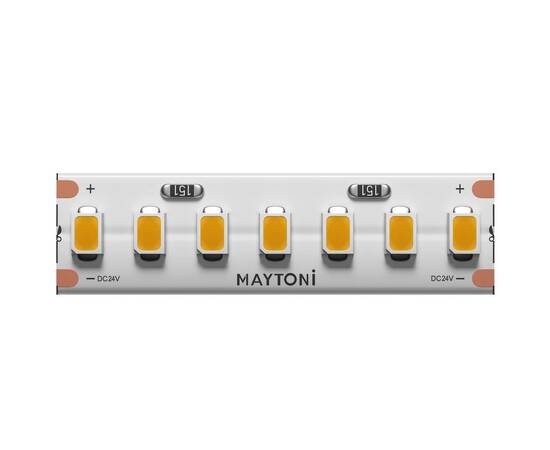 Светодиодная лента Maytoni 11W/m 252LED/m 2835SMD теплый белый 5M 201049, изображение 2
