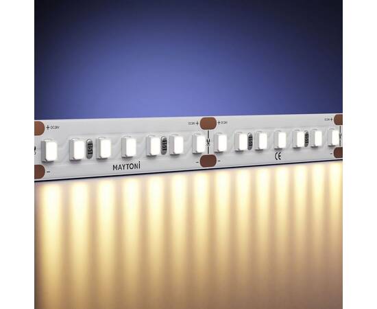Светодиодная лента Maytoni 17W/m 168LED/m 2835SMD теплый белый 5M 201090