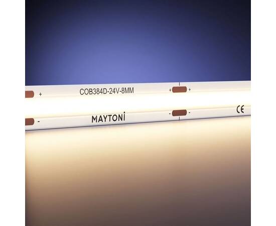 Светодиодная лента Maytoni 12W/m 384LED/m COB теплый белый 5M 201074