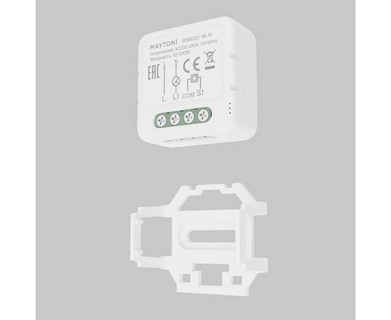 Wi-Fi выключатель двухканальный (без нуля) Maytoni Technical Smart home MSN001, изображение 3