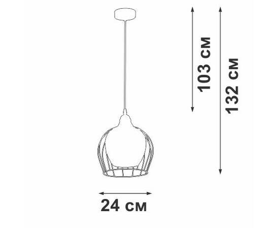 Подвесной светильник Vitaluce V2859-1/1S, изображение 3