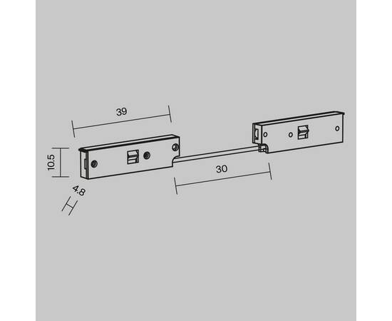 Коннектор питания гибкий Maytoni Technical Accessories for tracks Levity TRA184CPC-1B-7.5 (#акция#), изображение 6