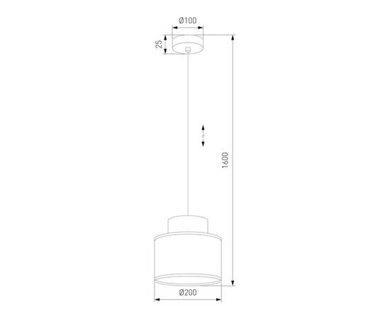 Подвесной светильник TK Lighting 3255 Duo, изображение 2