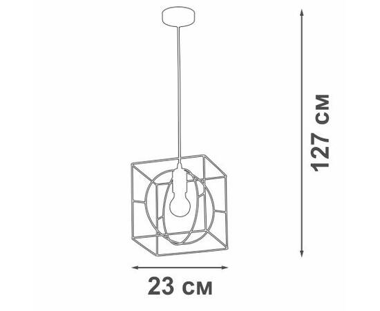 Подвесной светильник Vitaluce V3063-8/1S, изображение 2