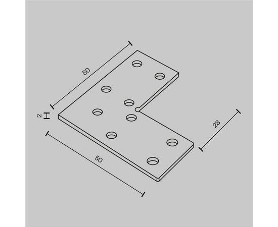 Соединитель угловой Maytoni Technical Exility TRA034CL-21, изображение 5