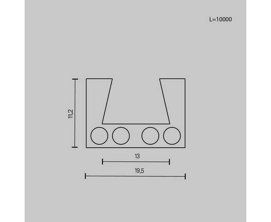 Шинопровод Maytoni Technical Busbar trunkings Elasity TRX160-1110B (#акция#), изображение 5