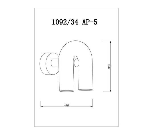 Бра Divinare Twins 1092/34 AP-5, изображение 2
