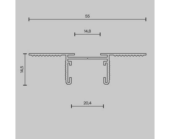 Шинопровод Maytoni Technical Basity Busbar TRX172-121B, изображение 2