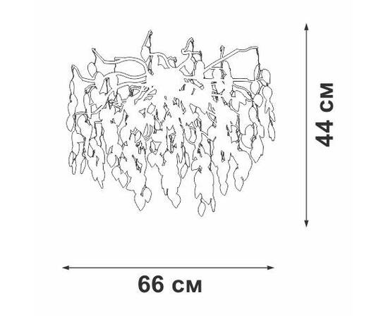 Потолочная люстра Vitaluce V28320-8/7PL, изображение 3