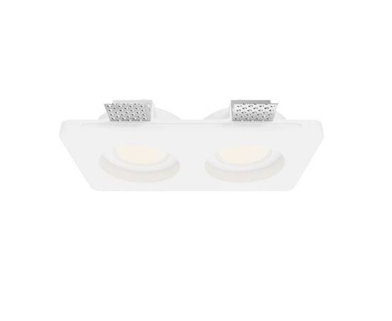 Встраиваемый светильник Maytoni Technical Gyps Modern DL002-GU10-02-W