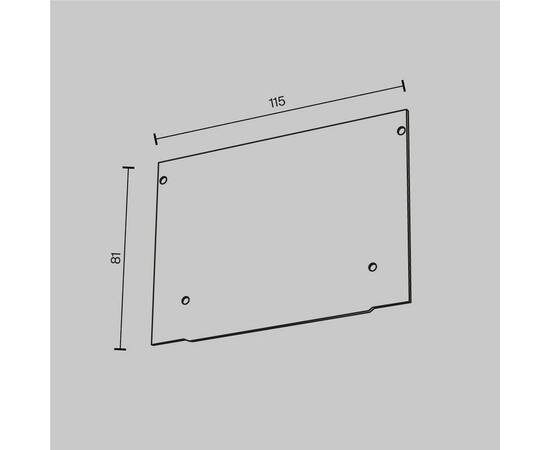 Заглушка Maytoni Technical (2 шт) ALM013EC-PL-W (#акция#), изображение 6