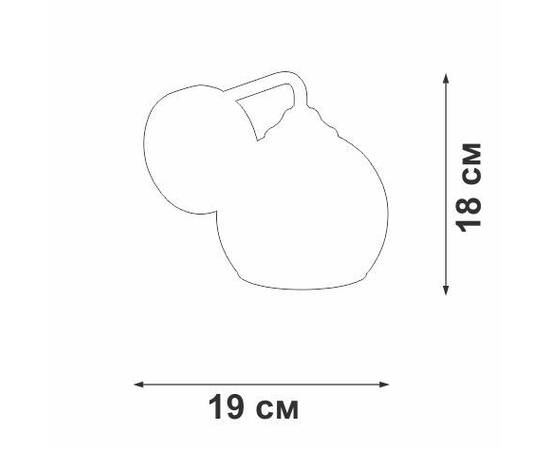 Бра Vitaluce V3096-9/1A, изображение 3