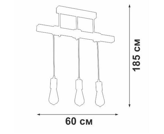 Подвесная люстра Vitaluce V2860-1/3PL, изображение 3