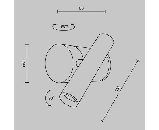 Спот Maytoni Utility MOD433WL-L3B3K1, изображение 7