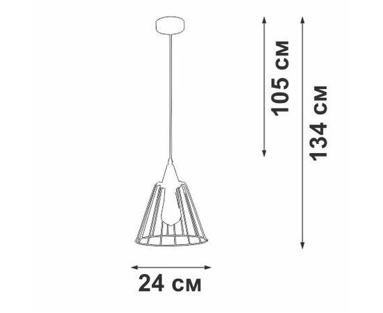 Подвесной светильник Vitaluce V2848-0/1S, изображение 3