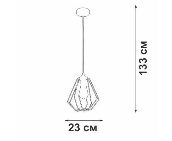 Подвесной светильник Vitaluce V2867-1/1S, изображение 3