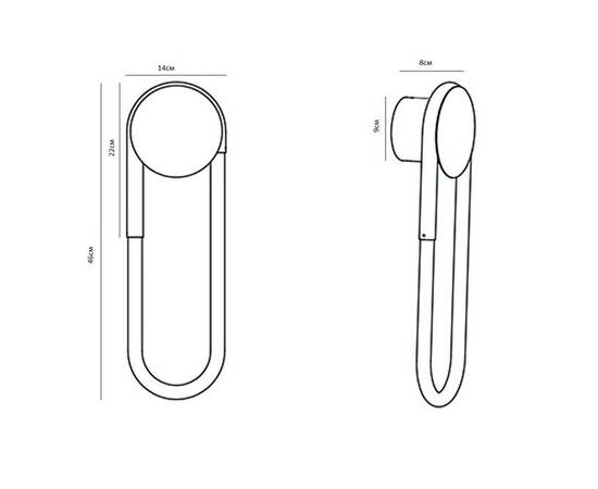 Бра Kink Light Канто 08273,33(4000K), изображение 3