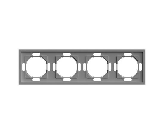 Рамка четырехместная Stekker Эмили PFR00-5004-10 49965