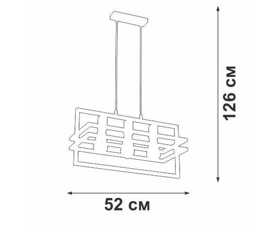 Подвесной светильник Vitaluce V2861-1/3S, изображение 3