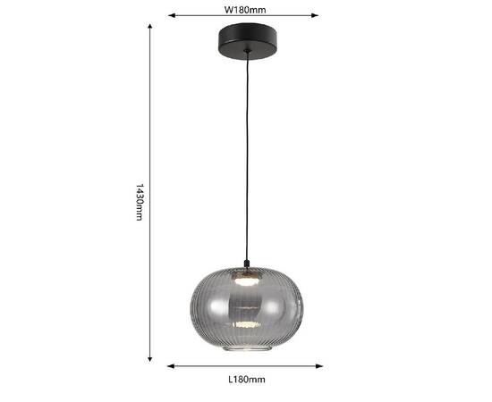 Подвесной светодиодный светильник Favourite Cattivo 4452-1P (#акция#), изображение 3