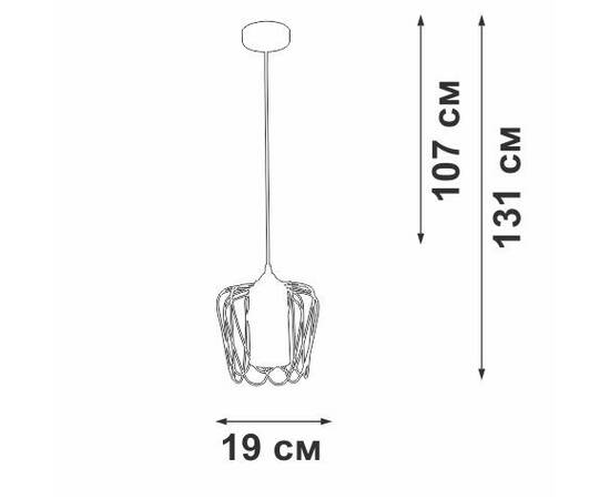 Подвесной светильник Vitaluce V2845-1/1S, изображение 5