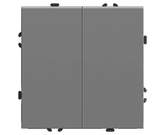 Выключатель двухклавишный Stekker RSW10-5104-10 Эмили 49944