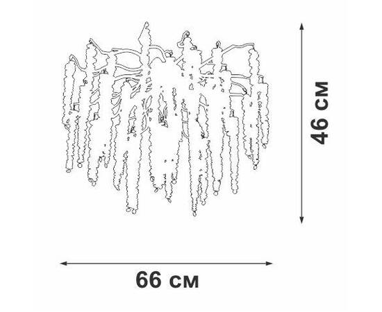 Потолочная люстра Vitaluce V2855-8/7PL, изображение 3