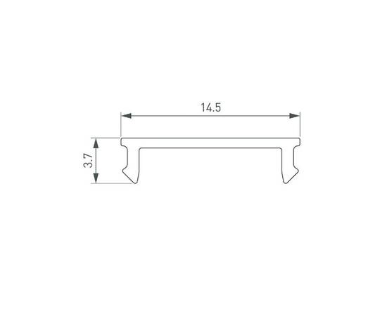 Экран Arlight SL-KANT-H18-2000 FLAT OPAL 049155, изображение 2