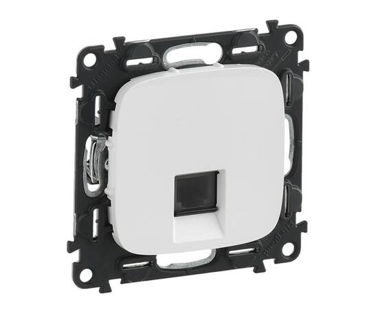 Телефонная розетка RJ11 Legrand Valena Allure белая 753738