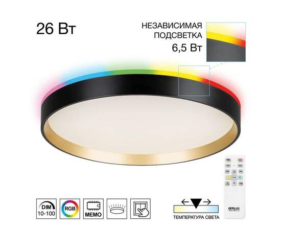Потолочный светильник Citilux Etalon CL750321R