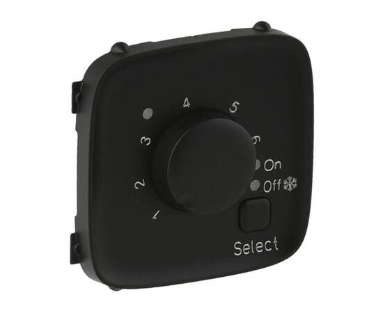 Лицевая панель Legrand Valena Allure термостата для теплых полов антрацит 755328