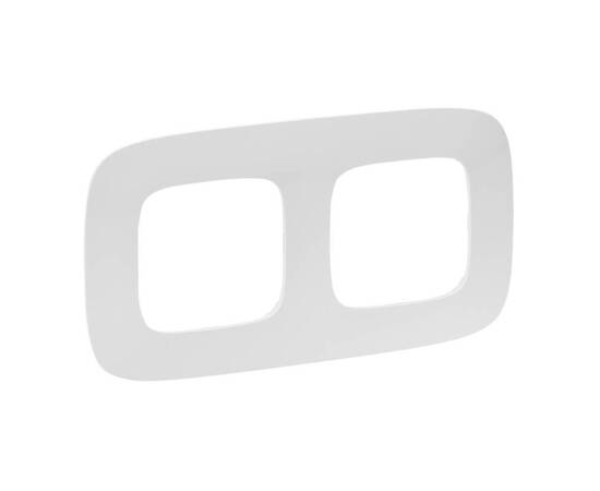 Рамка 2-постовая Legrand Valena Allure Белая 754302