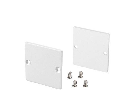 Заглушка SL-LINE-3638-LW WHITE глухая (Arlight, Металл) 040252(1)