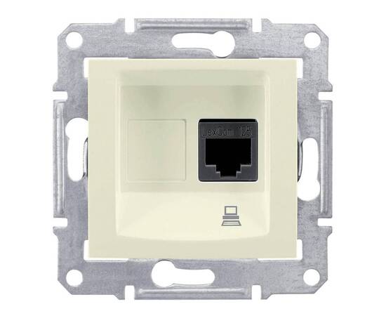 Розетка компьютерная RJ45 Schneider Electric Sedna UTP SDN4300147