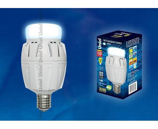 Лампа светодиодная (UL-00001527) Uniel E27 12W 4000K матовая LED-A60 12W/NW/E27/FR PLP01WH, изображение 2