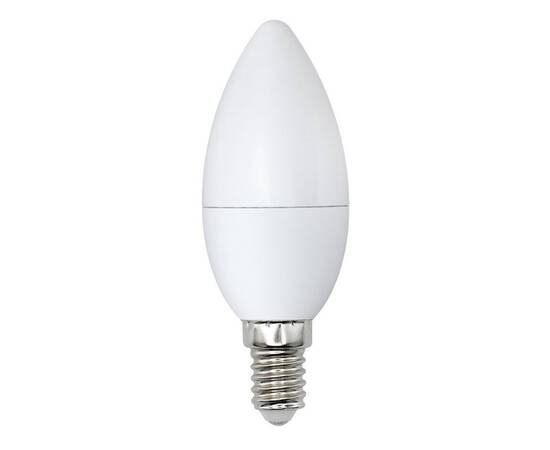 Лампа светодиодная (UL-00003803) Volpe E14 9W 4000K матовая LED-C37-9W/NW/E14/FR/NR