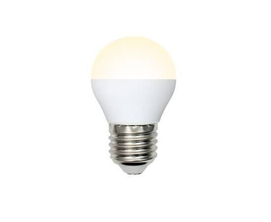 Лампа светодиодная (UL-00003829) Volpe E27 9W 3000K матовая LED-G45-9W/WW/E27/FR/NR