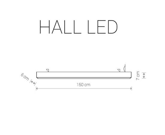 Подвесной светодиодный светильник Nowodvorski Hall Led 9466, изображение 2