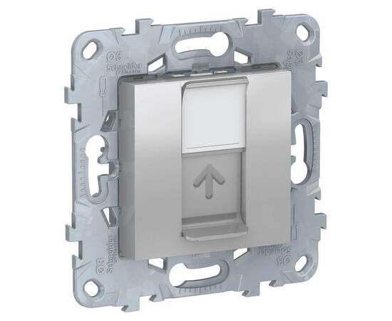 Розетка компьютерная RJ45 Schneider Electric Unica New Cat. 6 UTP NU541530