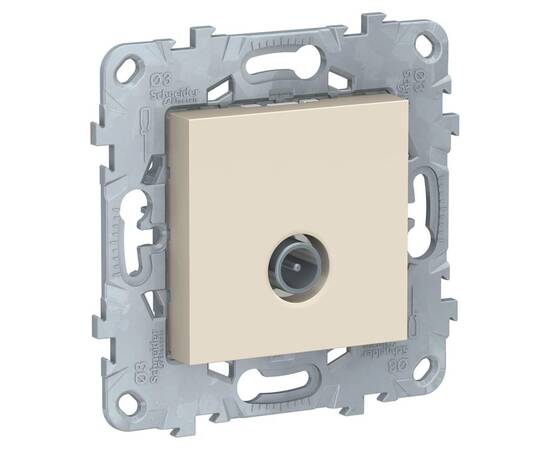 Розетка TV проходная Schneider Electric Unica New NU546344