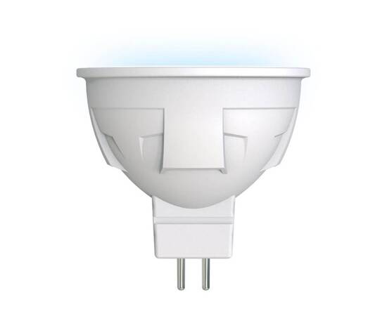 Лампа светодиодная (UL-00002422) Uniel GU5.3 6W 4000K матовая LED-JCDR 6W/NW/GU5.3/FR PLP01WH