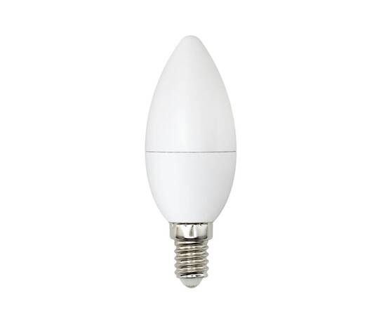 Лампа светодиодная (UL-00001570) Uniel E14 6W 4000K матовая LED-C37-6W/WW+NW/E14/FR PLB01WH