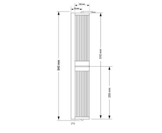 Настенный светильник Kutek Loretto LOR-K-2(BN), изображение 2