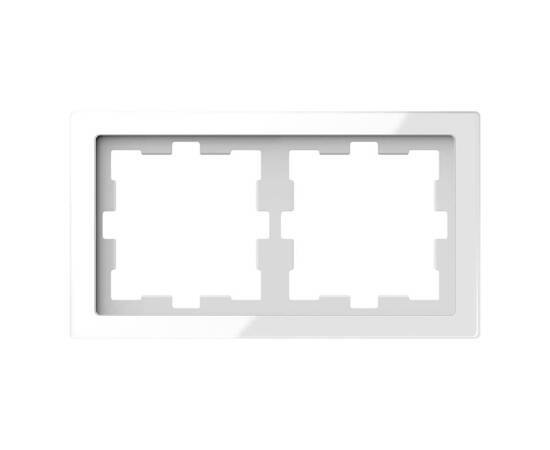 Рамка 2-постовая Schneider Electric Merten D-Life MTN4020-6520