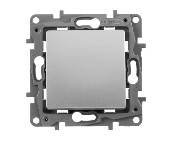 Выключатель одноклавишный 2-полюсный Legrand Galea Life 10A 250V с подсветкой 775822, изображение 2