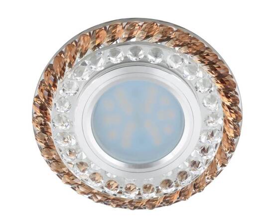 Встраиваемый светильник Fametto Luciole DLS-L132 GU5.3 Chrome/Brown