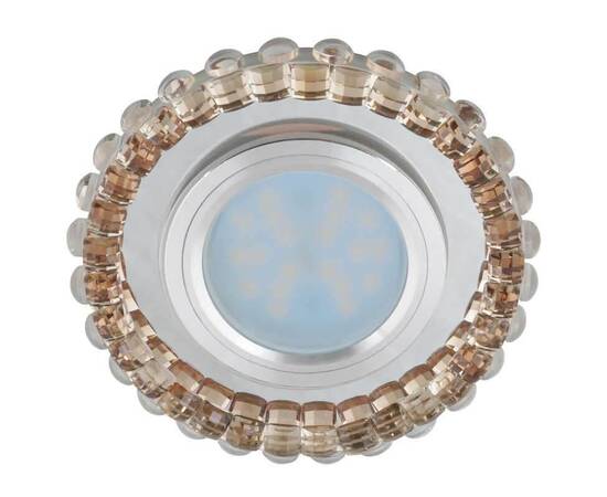 Встраиваемый светильник Fametto Luciole DLS-L133 GU5.3 Chrome/Champagne