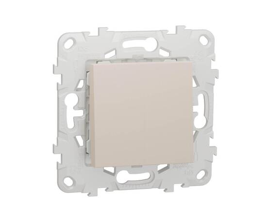 Переключатель двухклавишный Schneider Electric Unica New NU521344