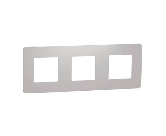 Рамка 3-постовая Schneider Electric Unica New NU280624