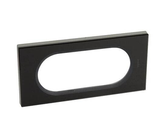 Рамка 4/5-модульная Legrand Celiane смальта графит 069305